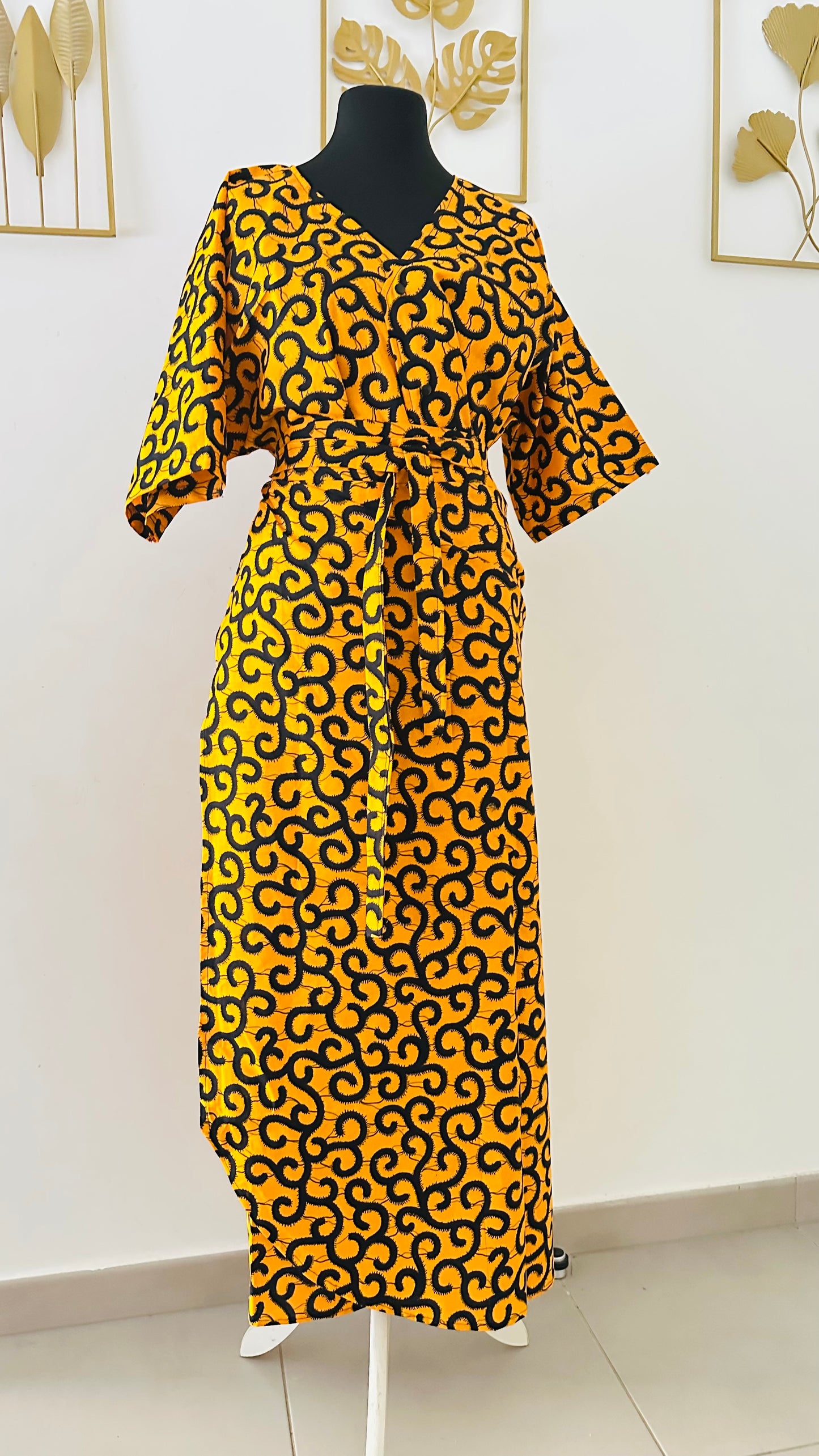 Ensemble deux pieces en Wax - Ensemble femme en Wax authentique
