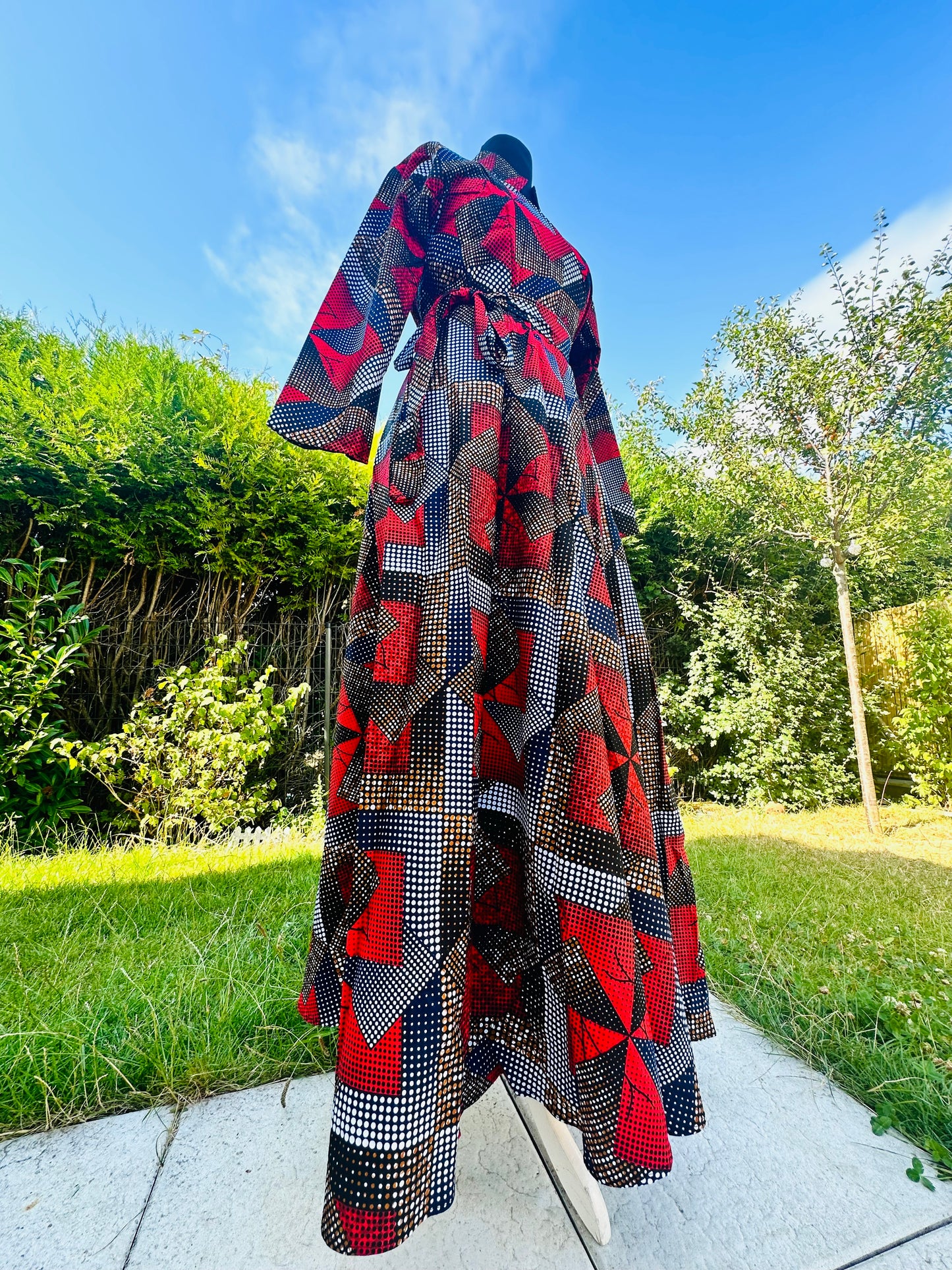Location Robe en Wax - Robe Africaine à louer