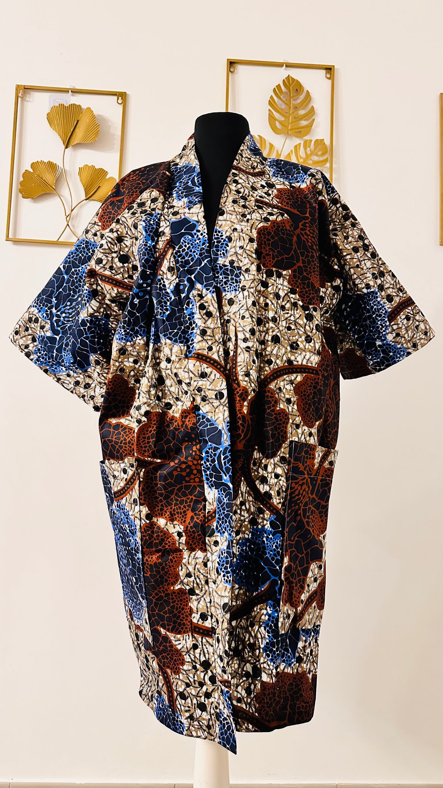 Kimono en Wax - Mi long