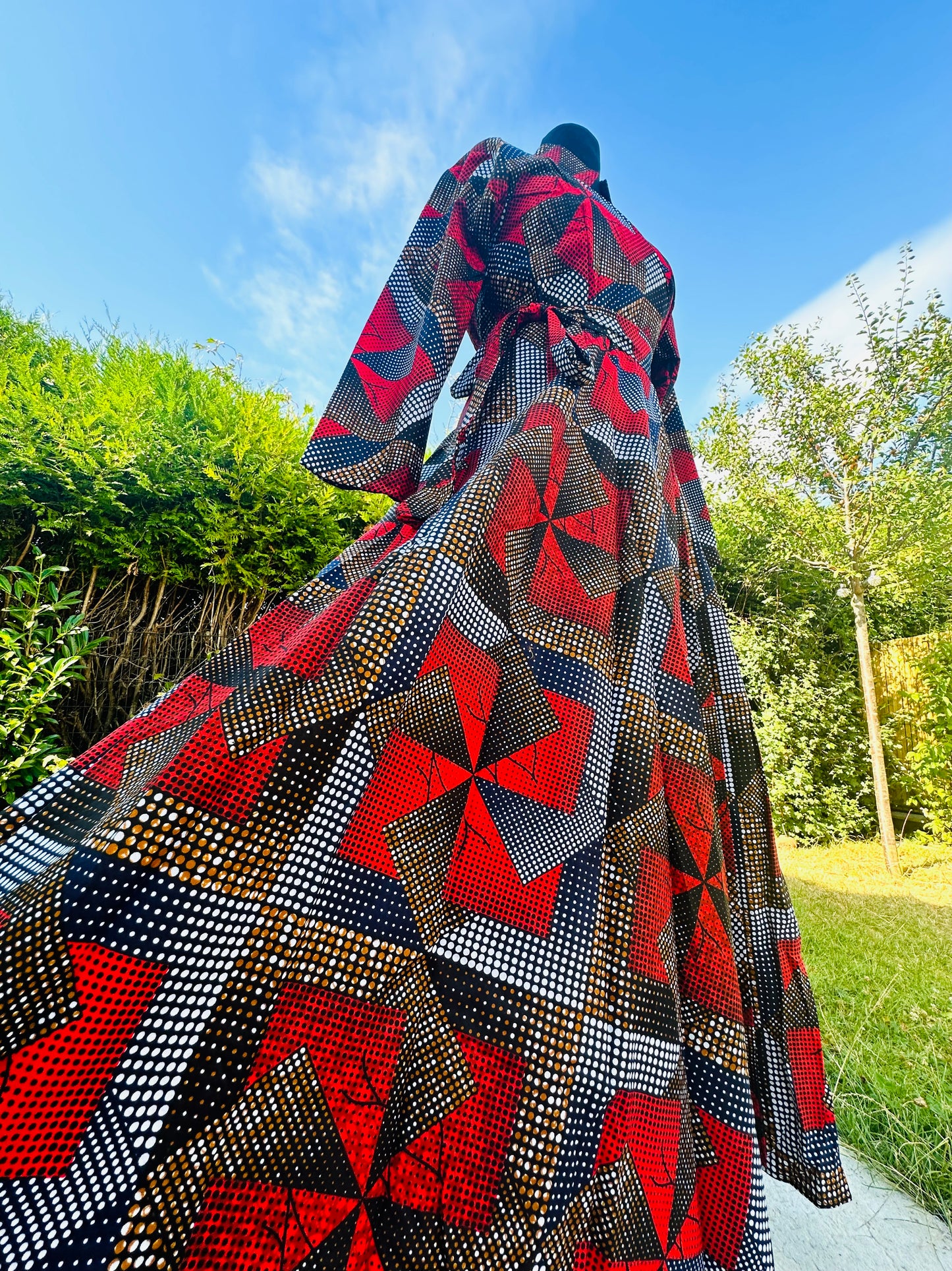 Location Robe en Wax - Robe Africaine à louer