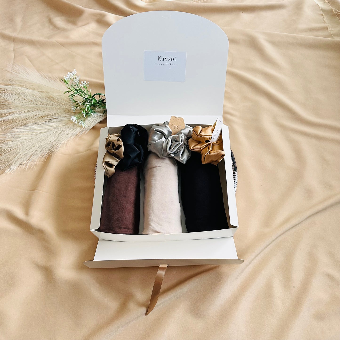 Coffret Cadeau Femme hijab - Cadeau l'aid femme - cadeau ramadan - muslim ear - hijab box - hijab jersey premiun - hijab maxi