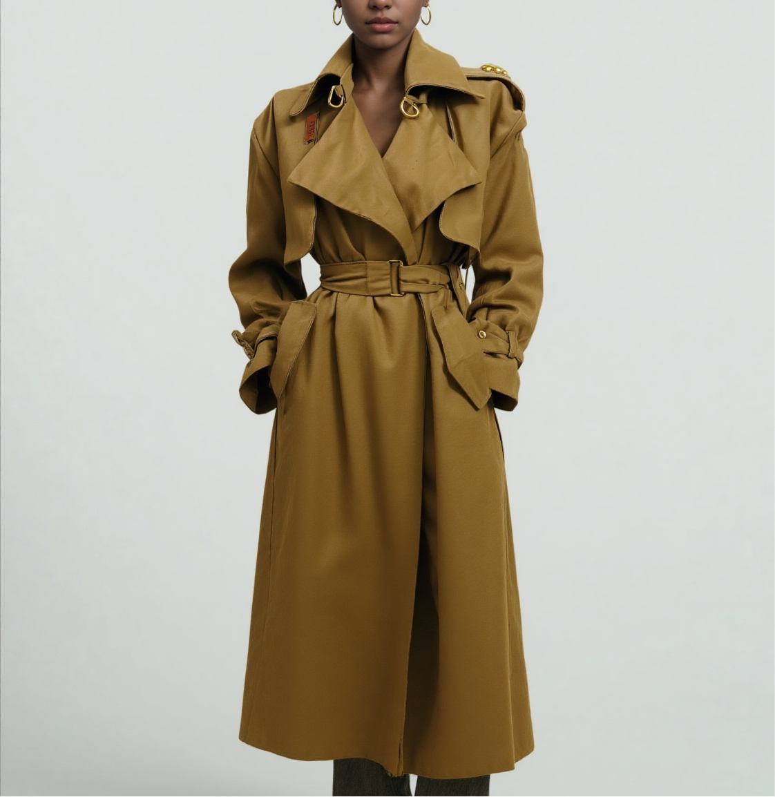 Apprendre à Coudre un Trench + Patron couture Trench Zahra – XS/S au 7XL/8XL