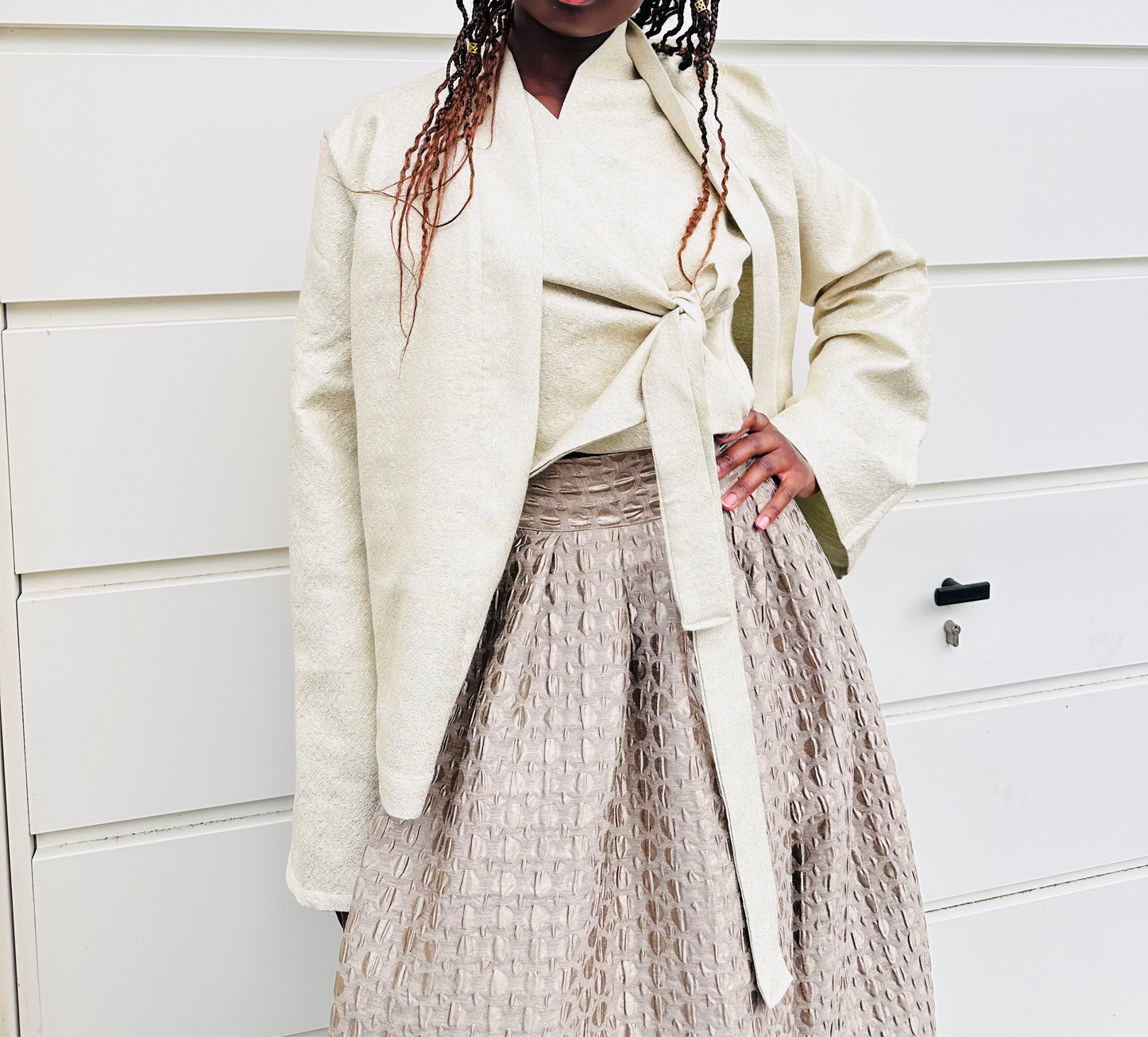 Kimono en Brocart