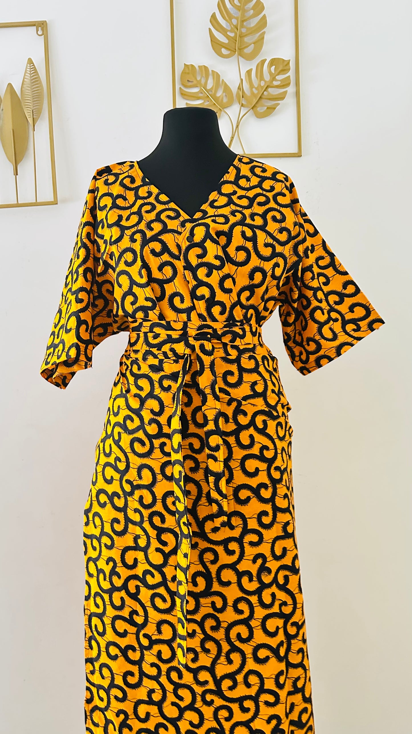 Ensemble deux pieces en Wax - Ensemble femme en Wax authentique