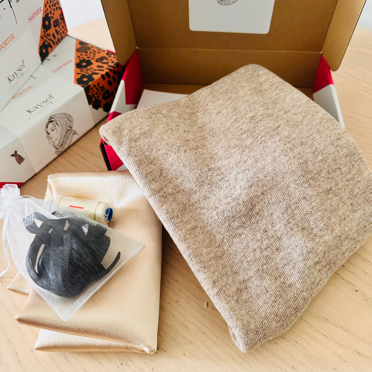 Box Couture Cagoule Chaude – Kit complet à coudre - Projet Débutant