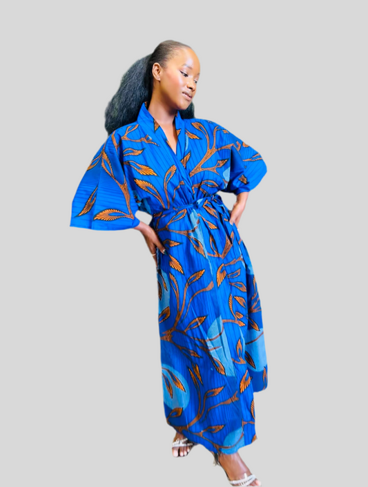 Robe kimono en Wax - Convertible