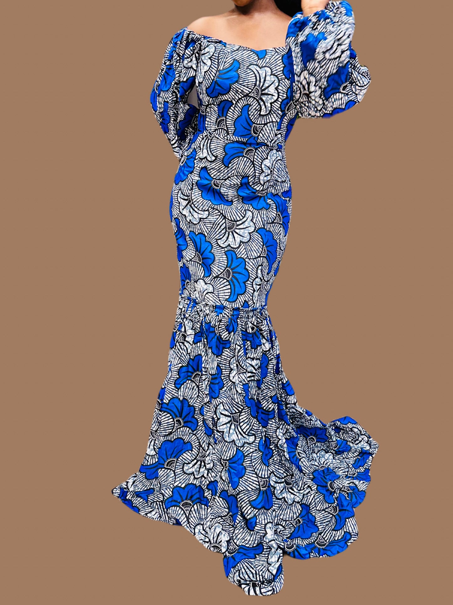 Location Robe en Wax - Robe Africaine à louer