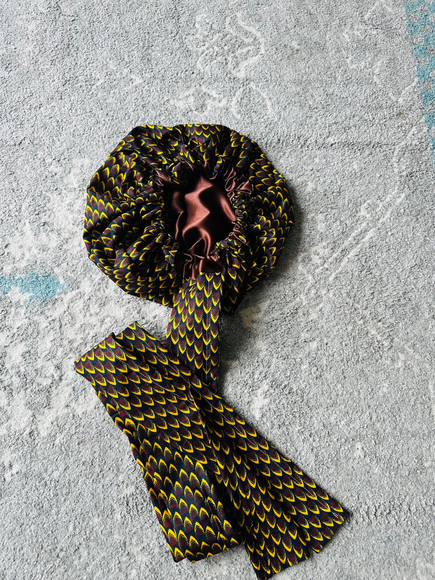 Turban wax - Foulard africain facile à nouer