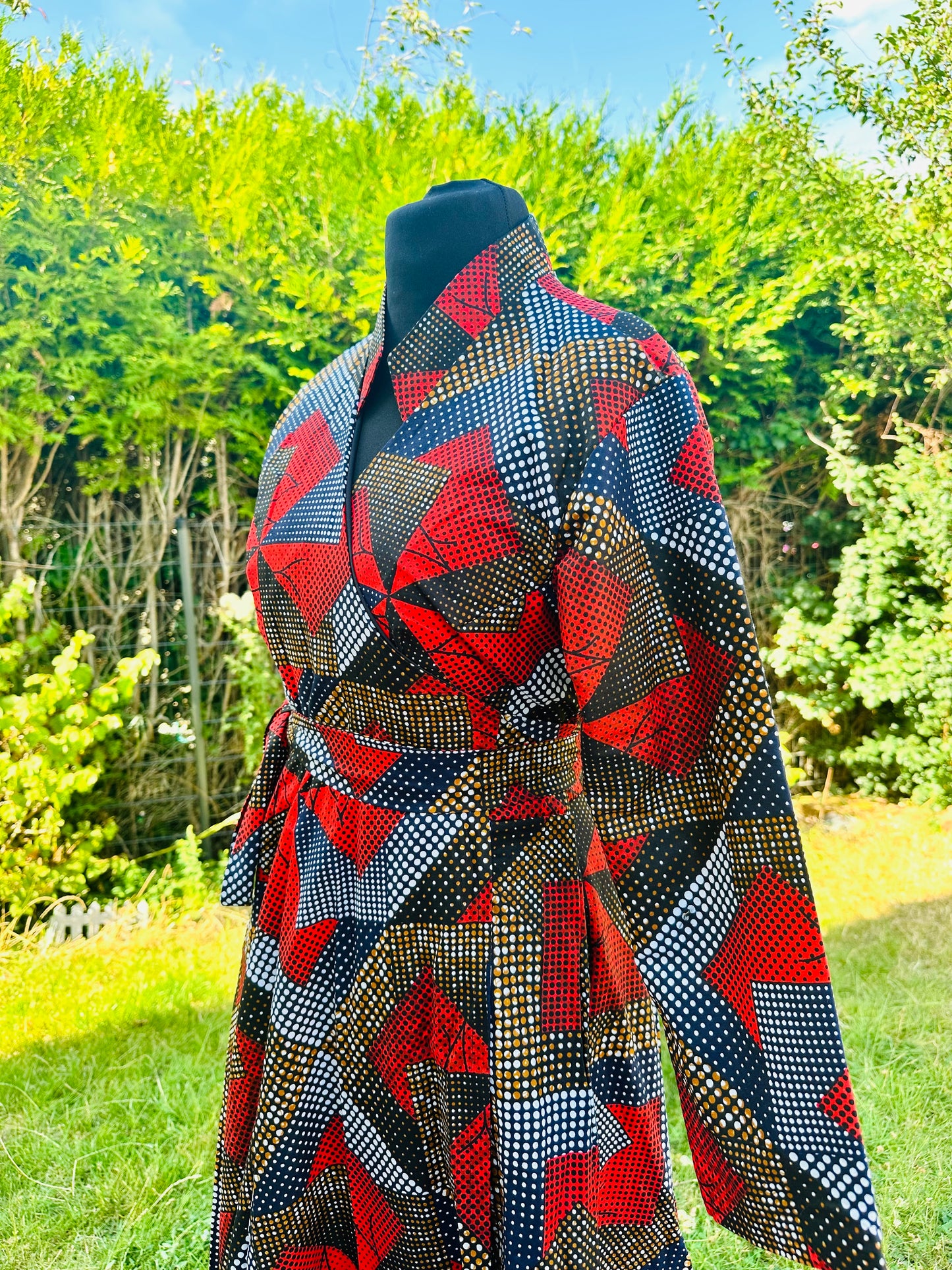 Location Robe en Wax - Robe Africaine à louer
