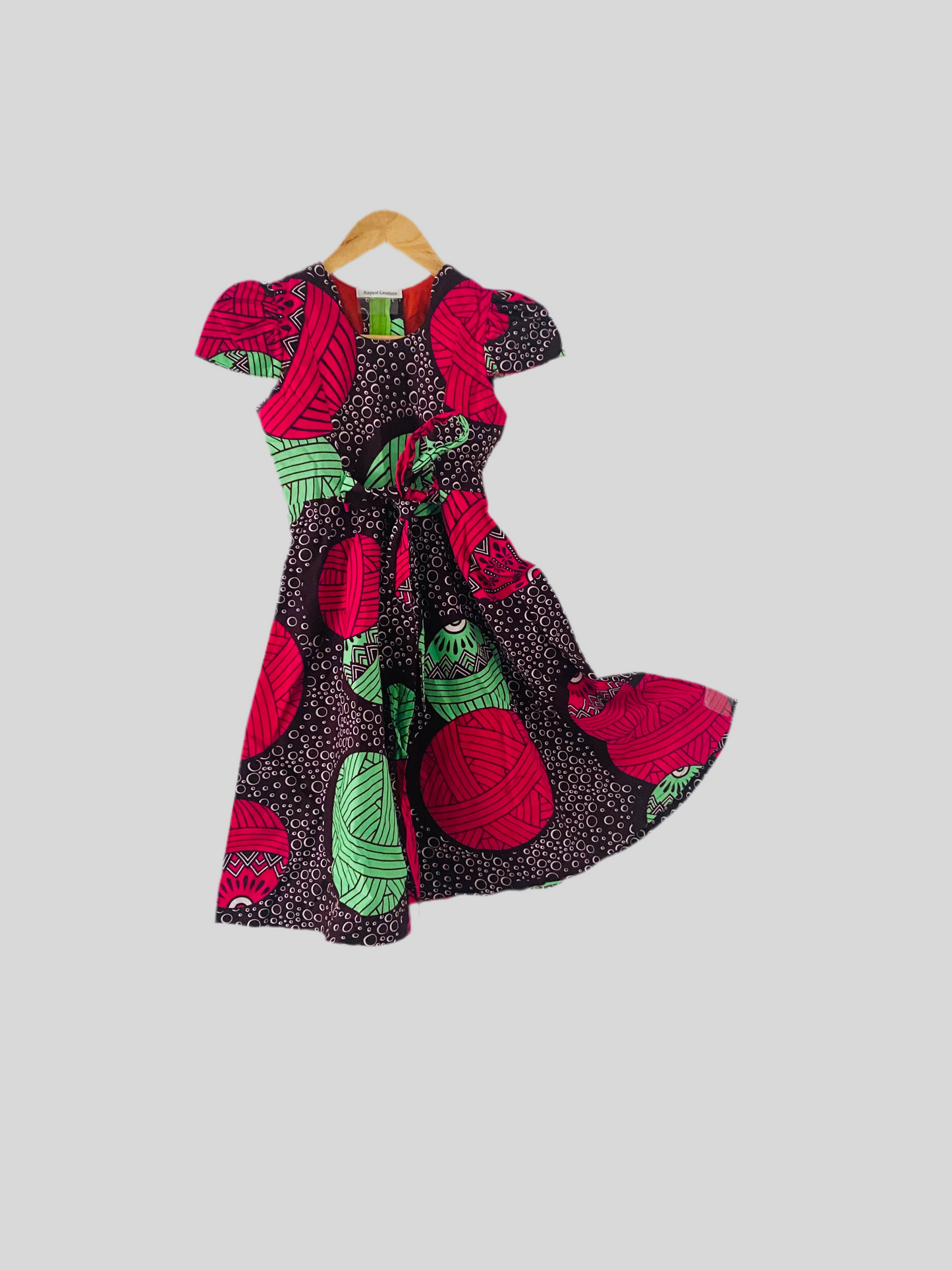 Robe Traditionnelle moderne en wax