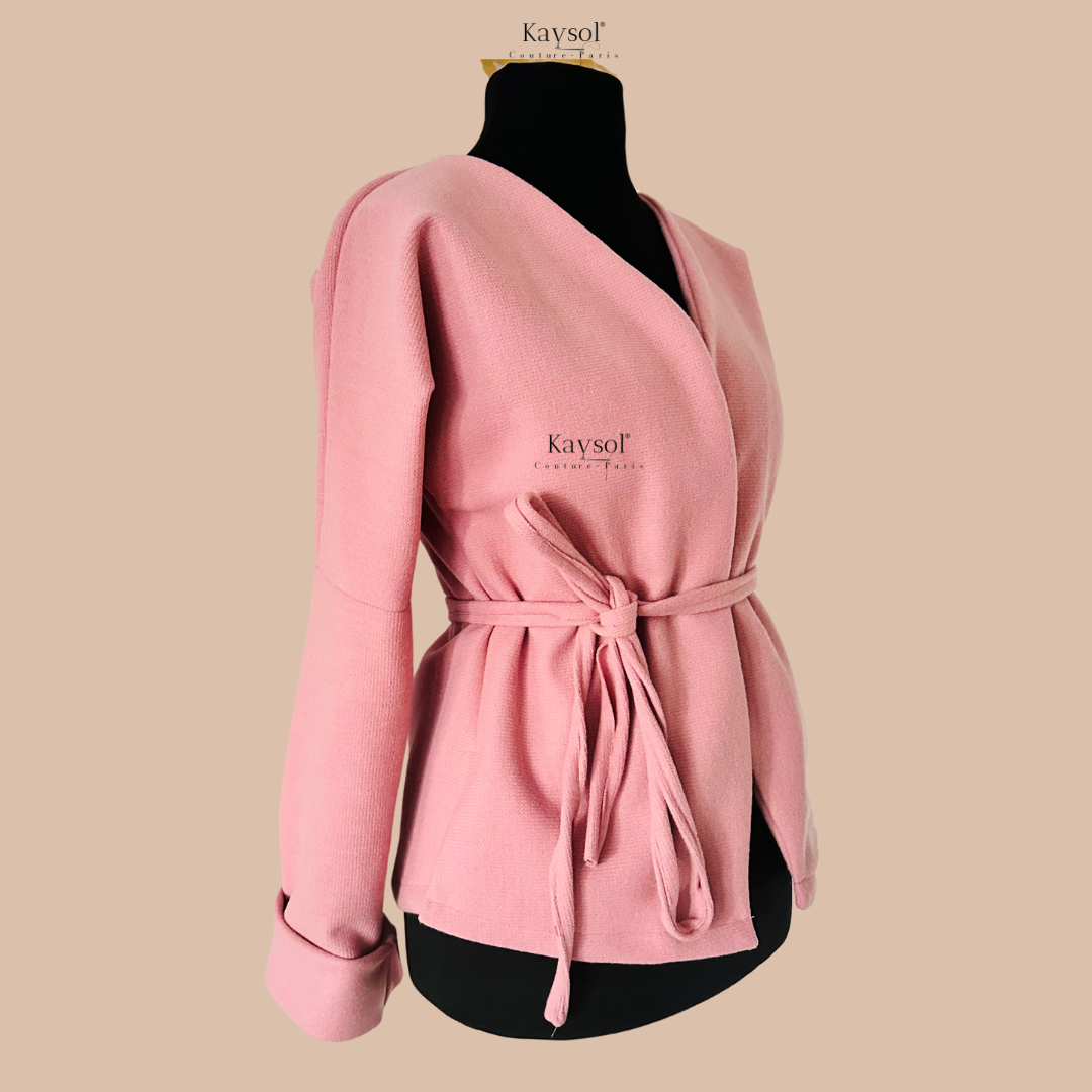 Patron Couture Veste Kimono femme - Patron pdf - Instruction en Video - 12 tailles - EU-US