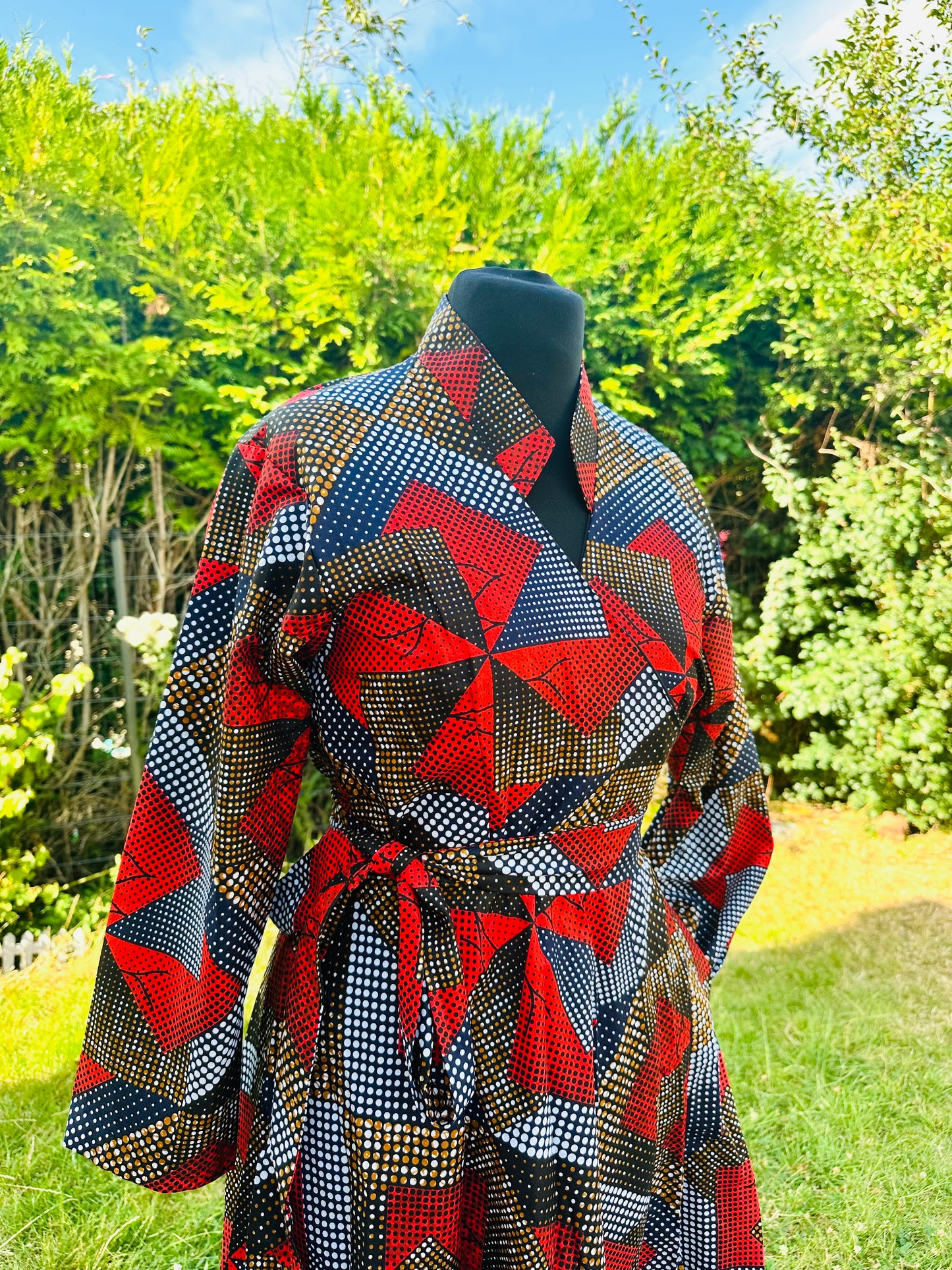 Location Robe en Wax - Robe Africaine à louer