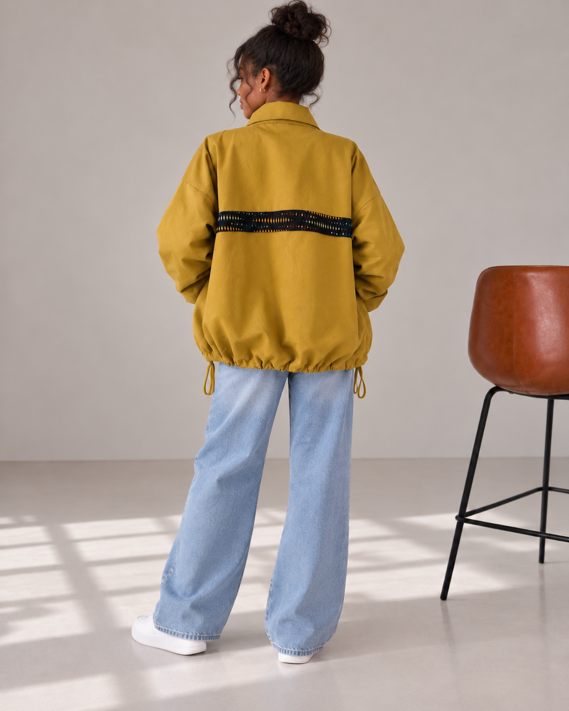 Veste en jean oversize – Sergé & Wax authentique - Mixte