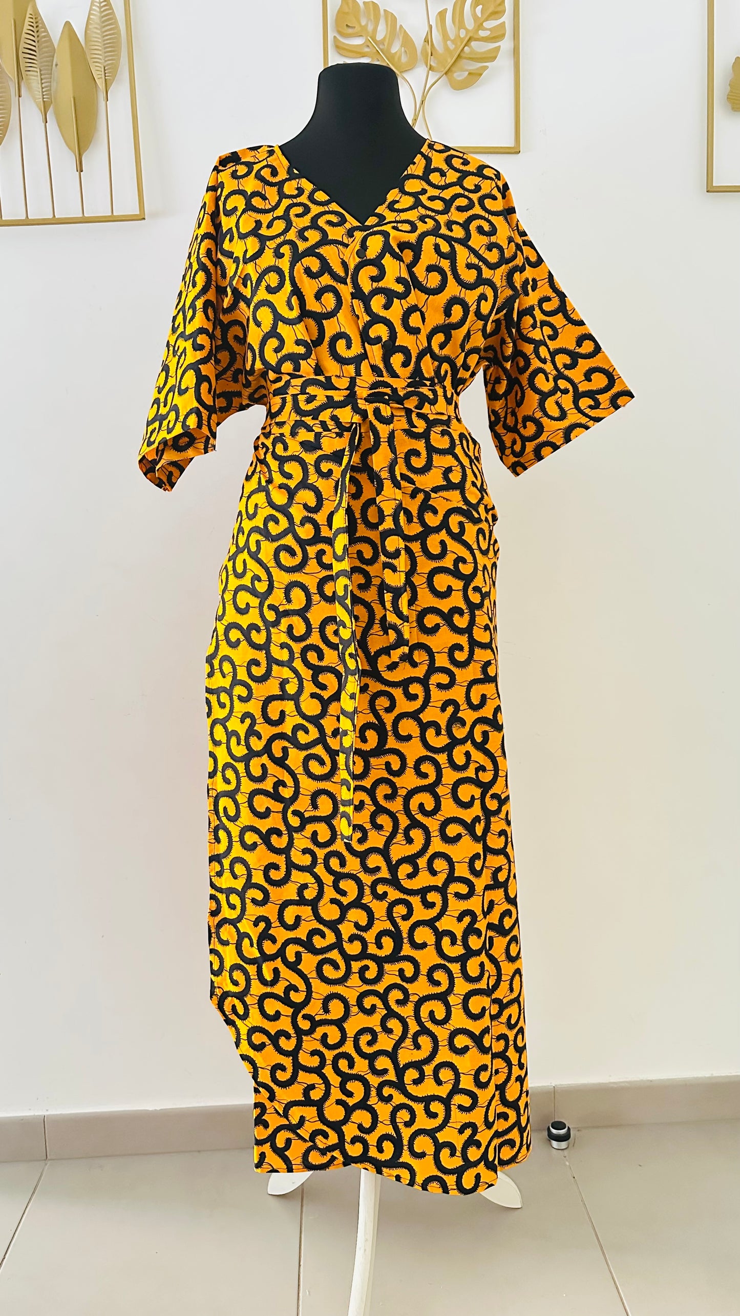 Ensemble deux pieces en Wax - Ensemble femme en Wax authentique