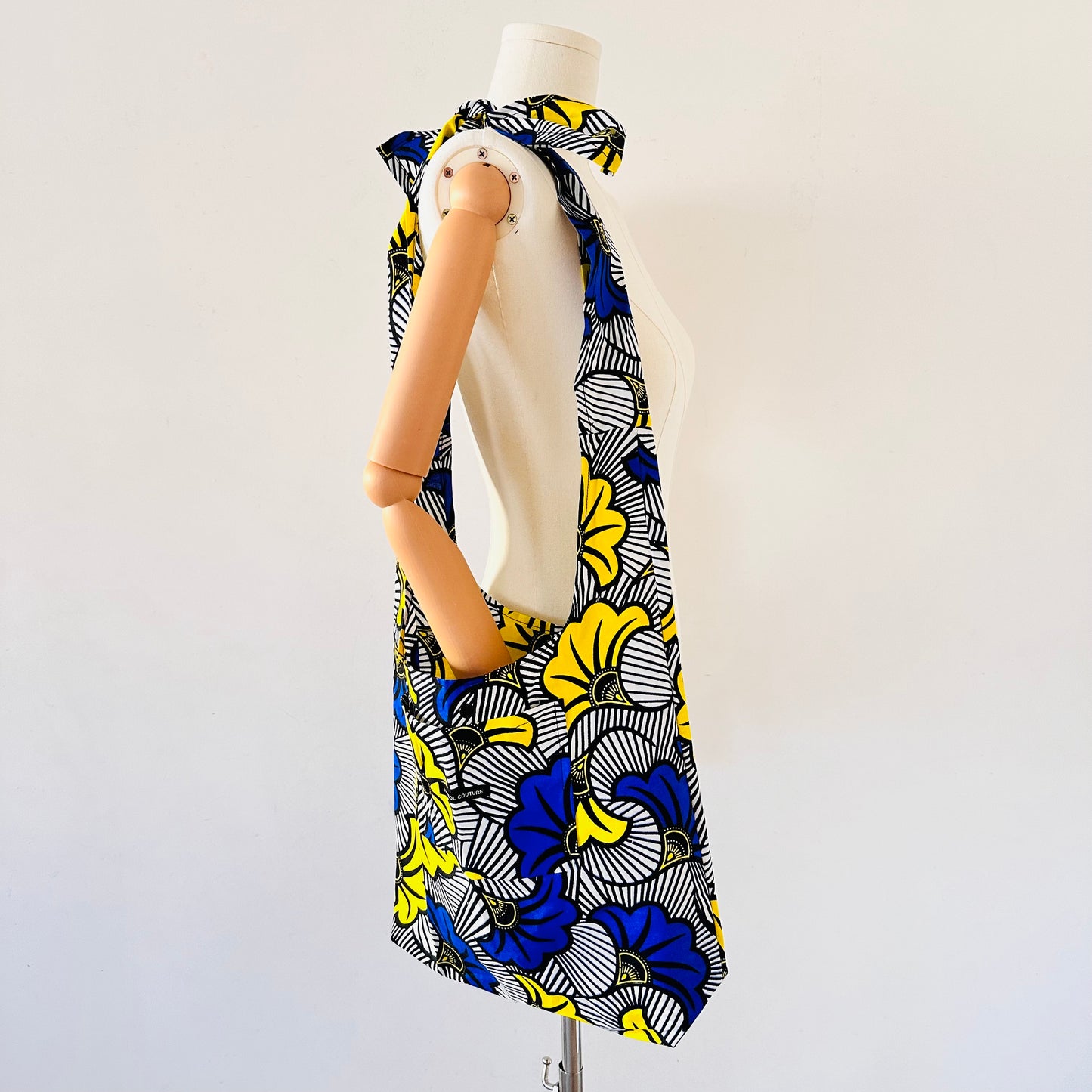 Sac fourre-tout à nouer - Hobo bag - En tissu wax - Au Choix