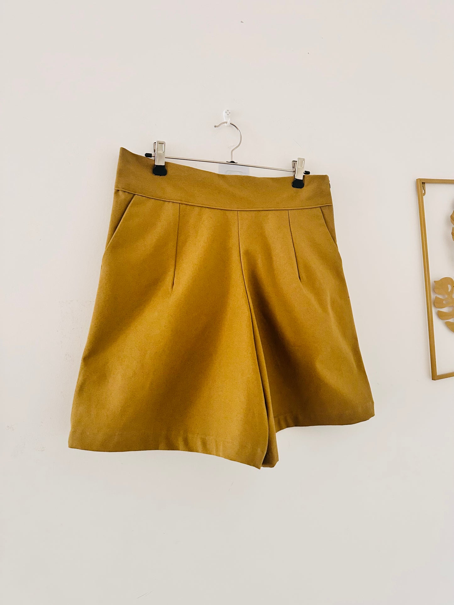 Gabardine 100 % coton kaki clair – Coupon 3 mètres