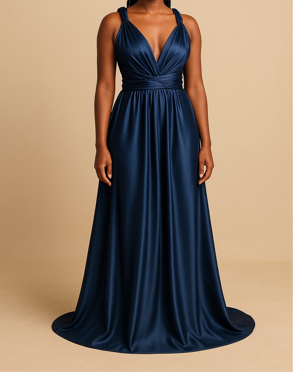 Robe demoiselle d’honneur Bleu Marine - Infinity Convertible
