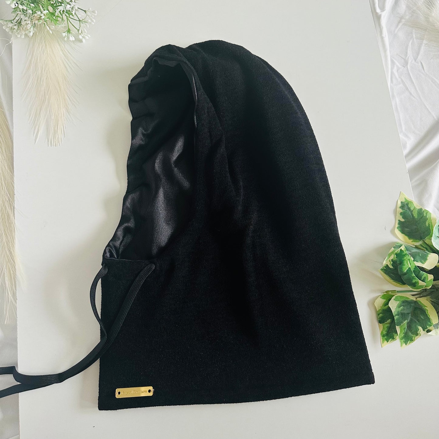 Cagoule maille Chaude | Doublure Satin Premium toucher Soie | Mixte Femme/Homme