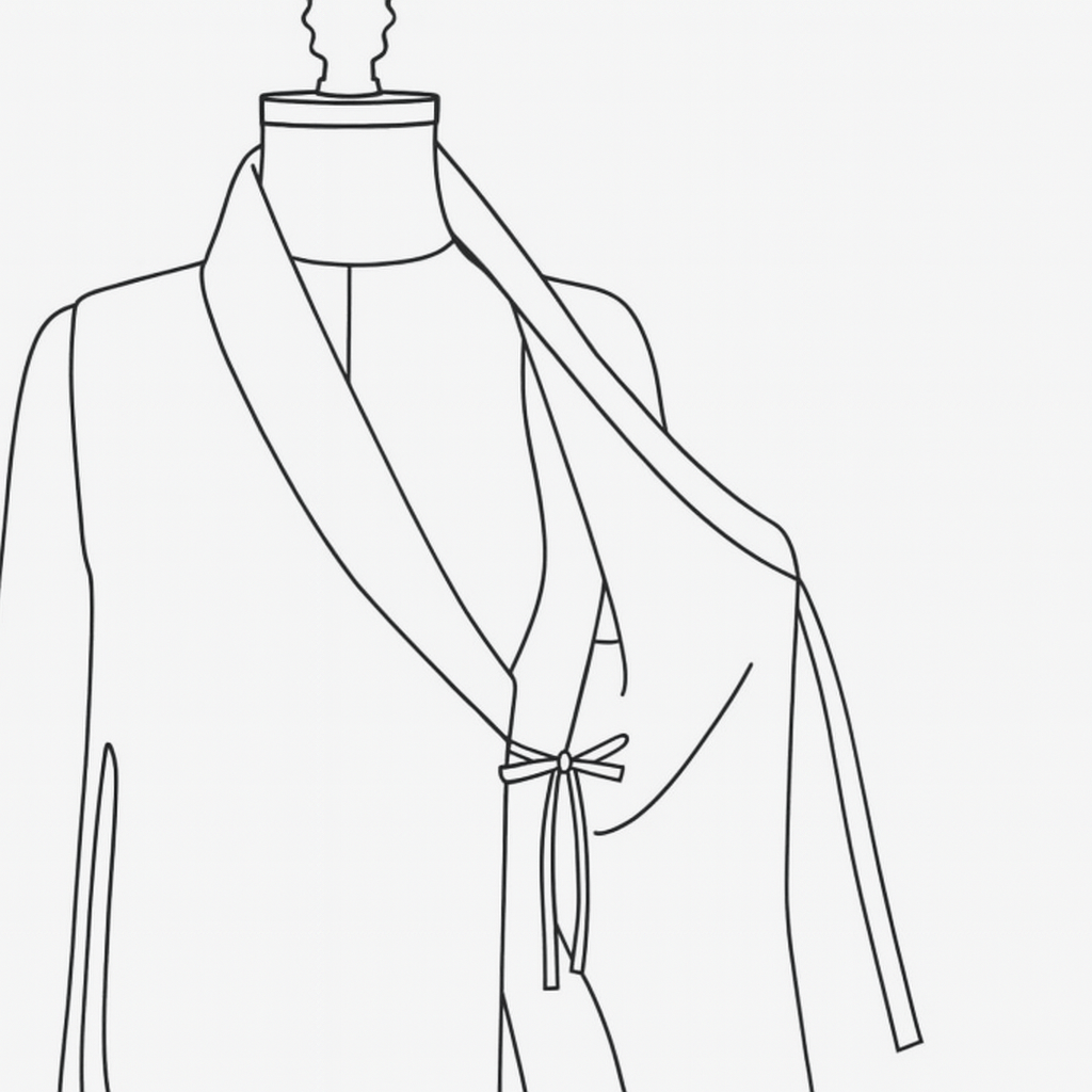 Patron Kimono Homme PDF – Kimono Japonais, tailles 44 à 4XL