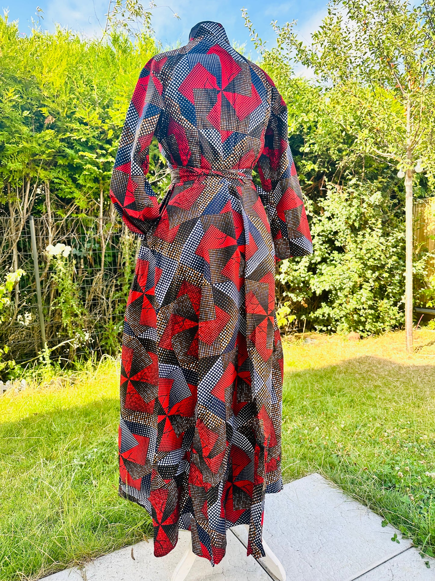 Location Robe en Wax - Robe Africaine à louer