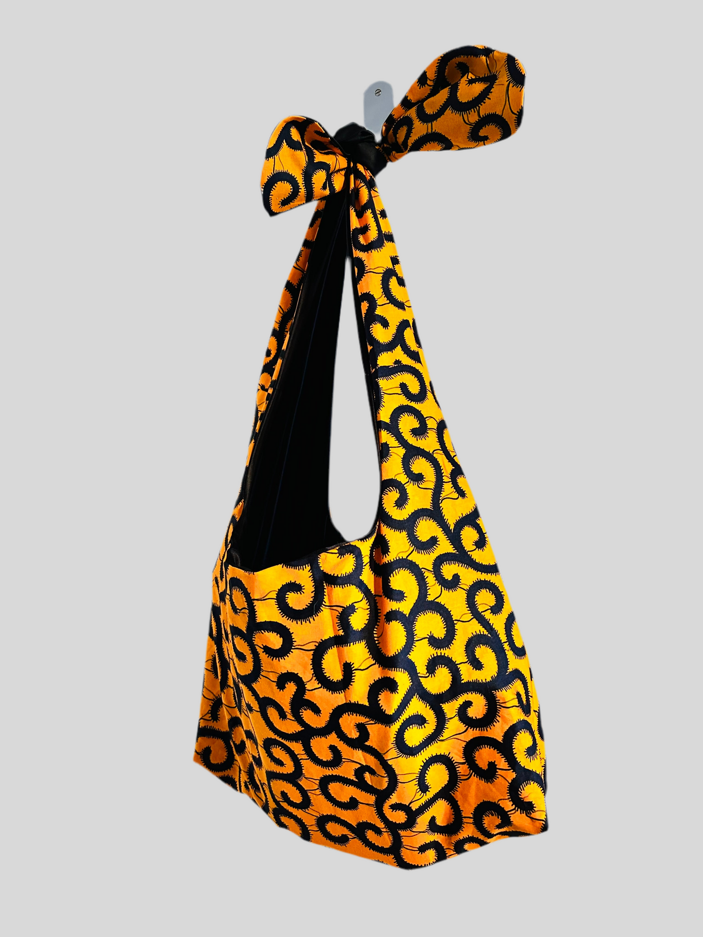 Hobo bag - Fourre-tout en Wax Jaune