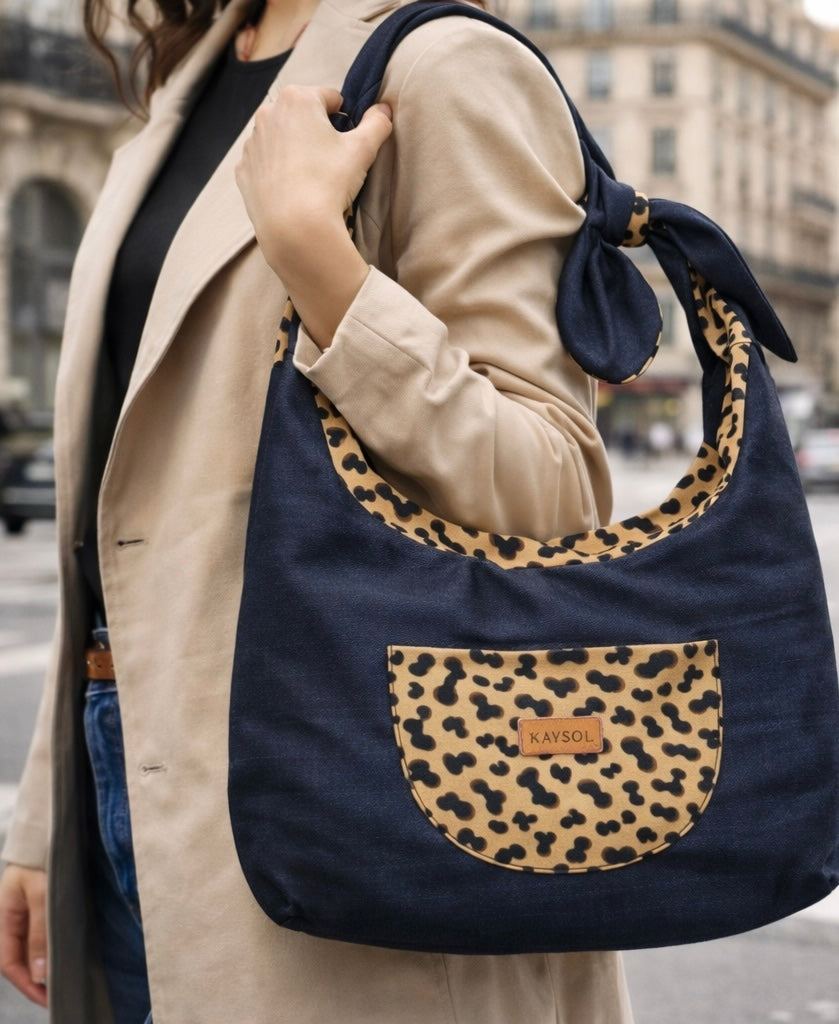Box Couture – Sac Hobo Léopard | Kit couture complet débutant