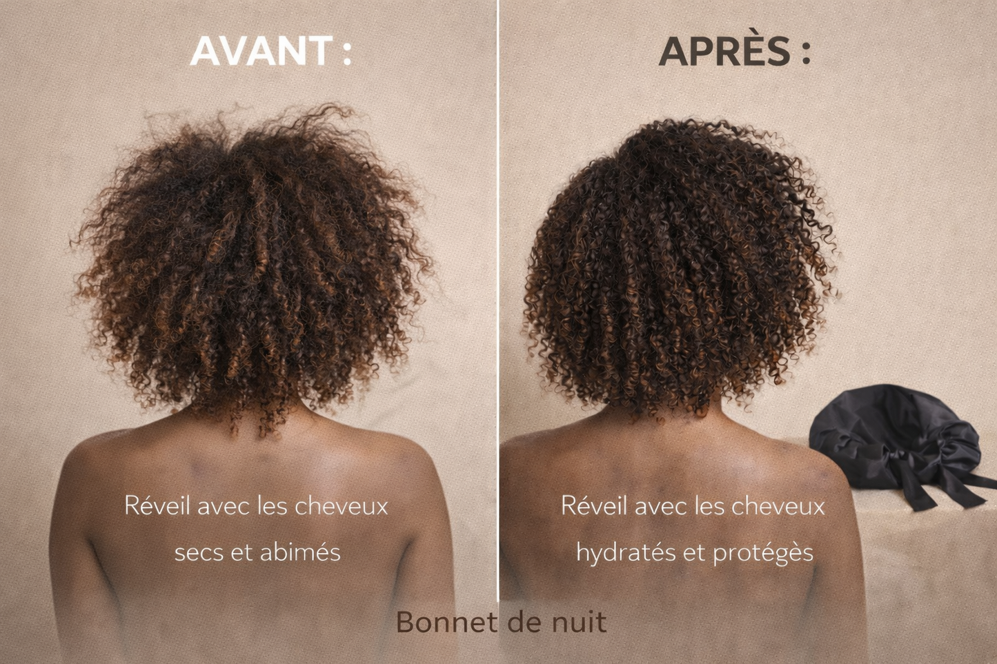 Bonnet de nuit en soie - Vert émeraude- 100% Soie de mûrier - Certifié