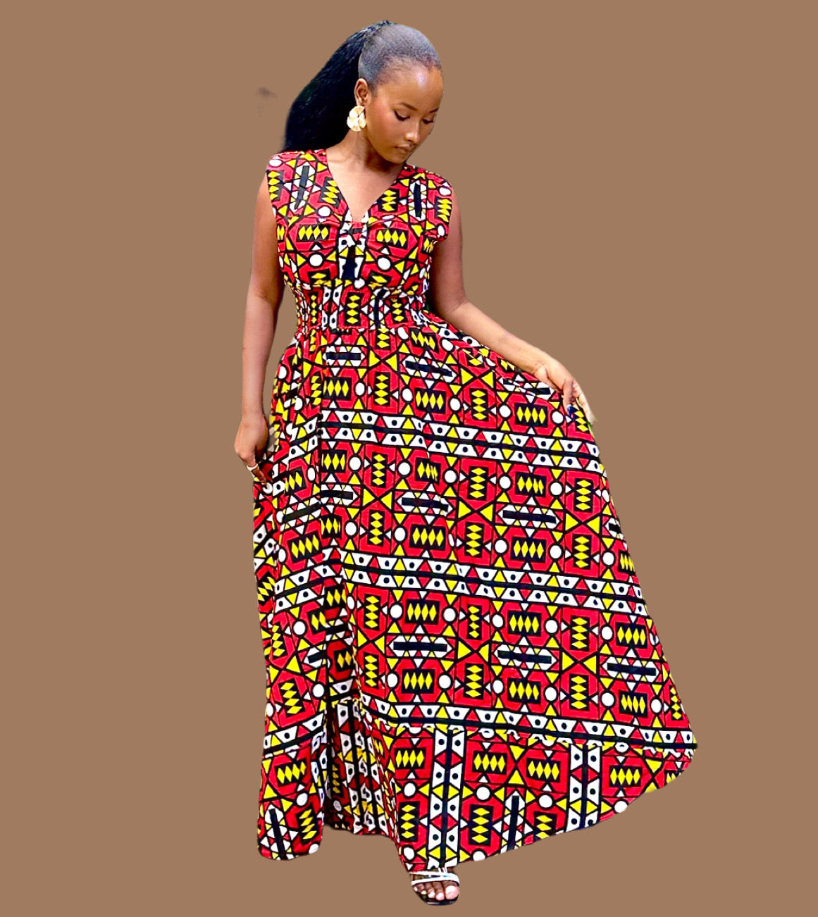 Couture africaine robe longue hotsell