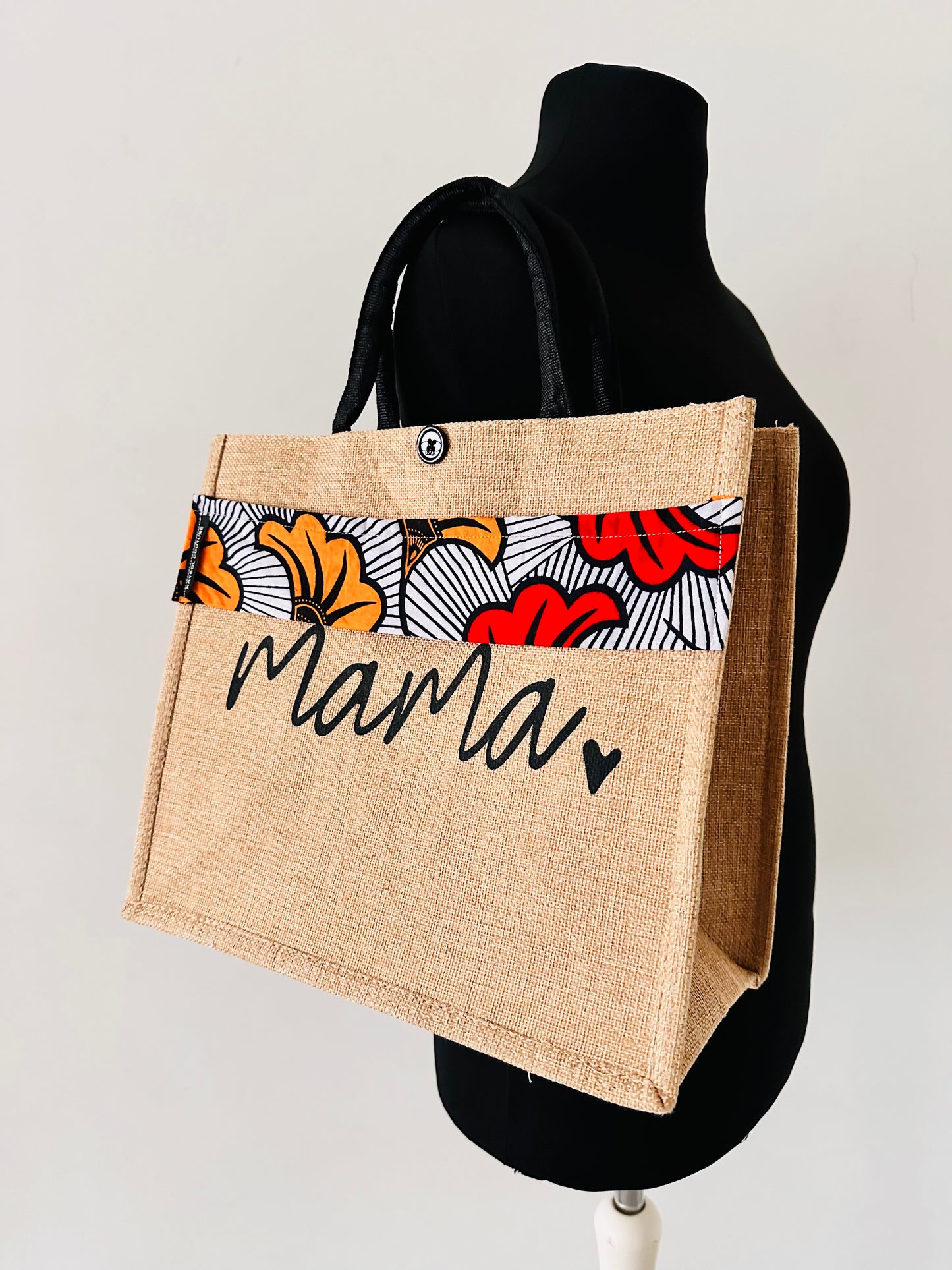 Cadeau fêtes des mères - Sac "Mama" En Wax
