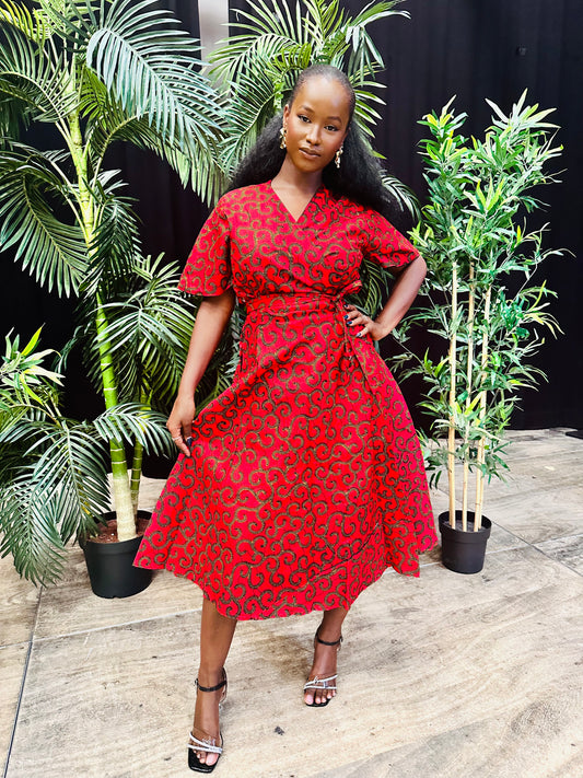 robe africaine, jupe patineuse, robe patineuse,