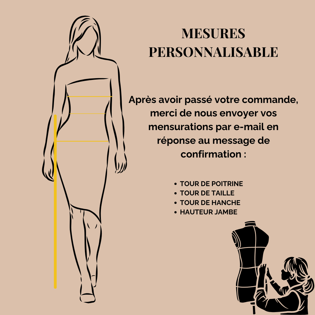 Robe en Wax noir et blanc - Robe Sally - Noire