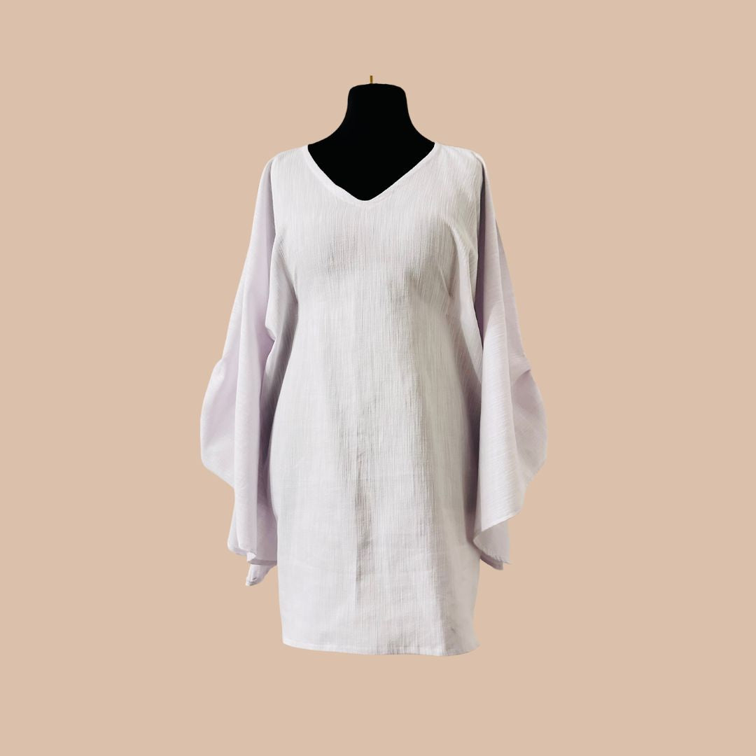 Patron couture Robe Tunique - Manche longue - T34/T56 EU-US - facile à coudre PDF à télécharger - Instruction en video- couture grande taille - patron couture grande taille