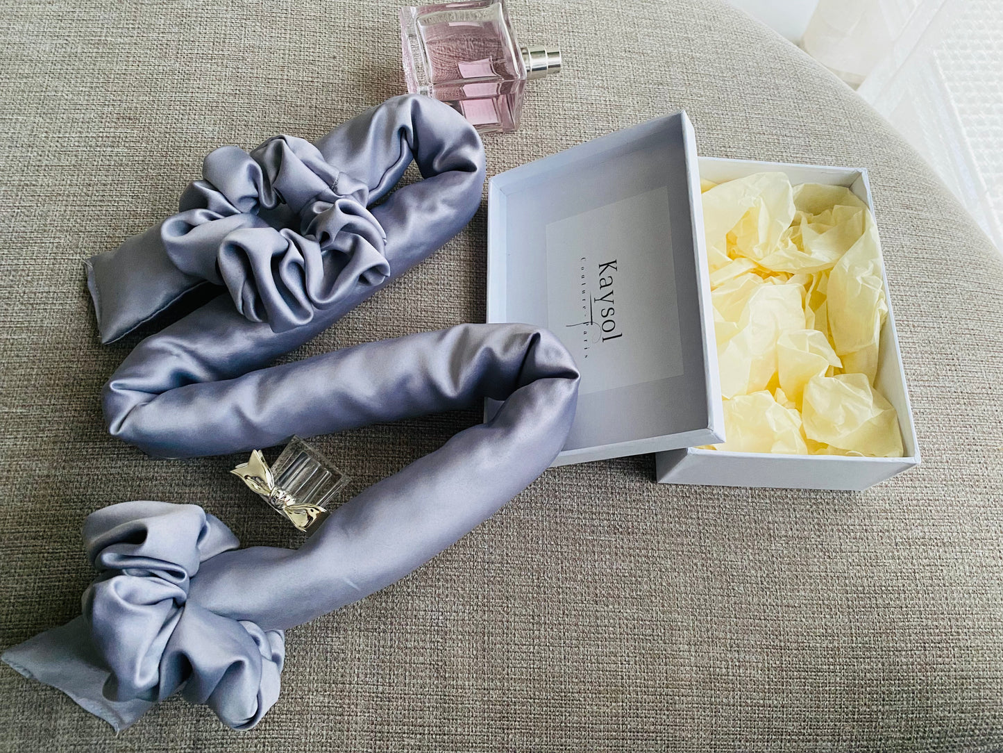 Kit boucleur cheveux naturel - Heatless Curler en Satin - Silk heatless