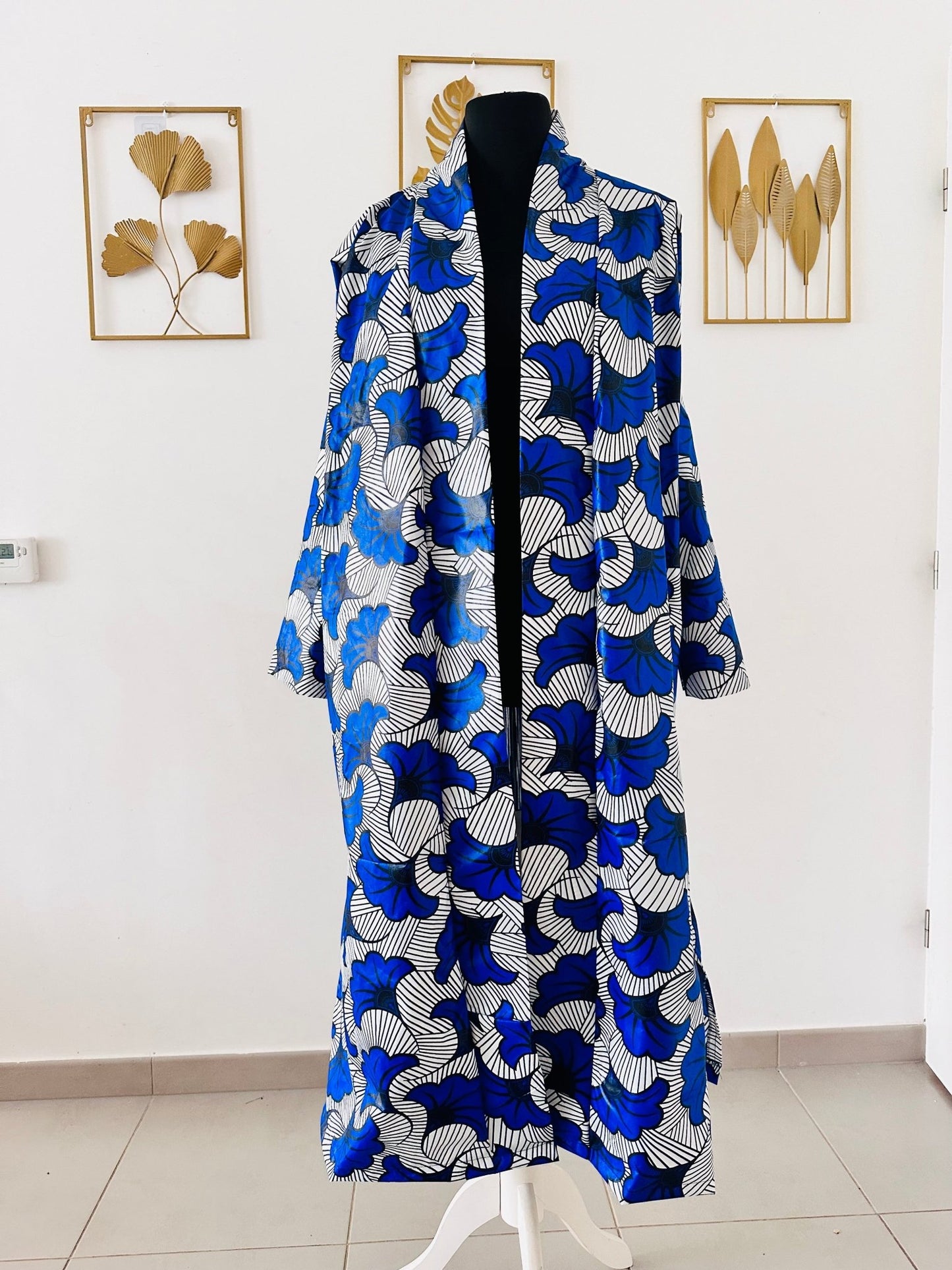 Maxi Kimono en Wax - Kaysol Couture