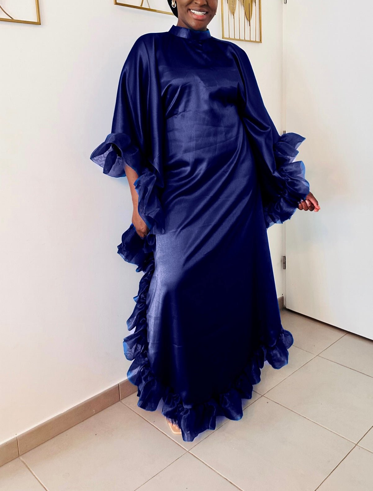 Robe Ample - Boubou en Soie - Kaysol Couture