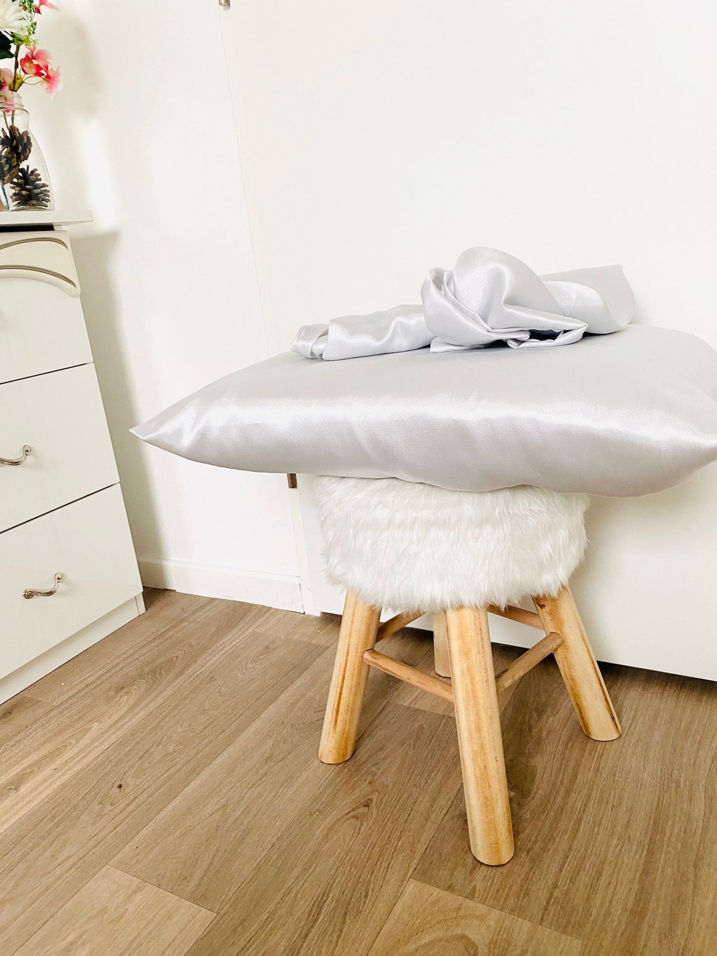 Taie d'oreiller en satin - Paire - Kaysol Couture