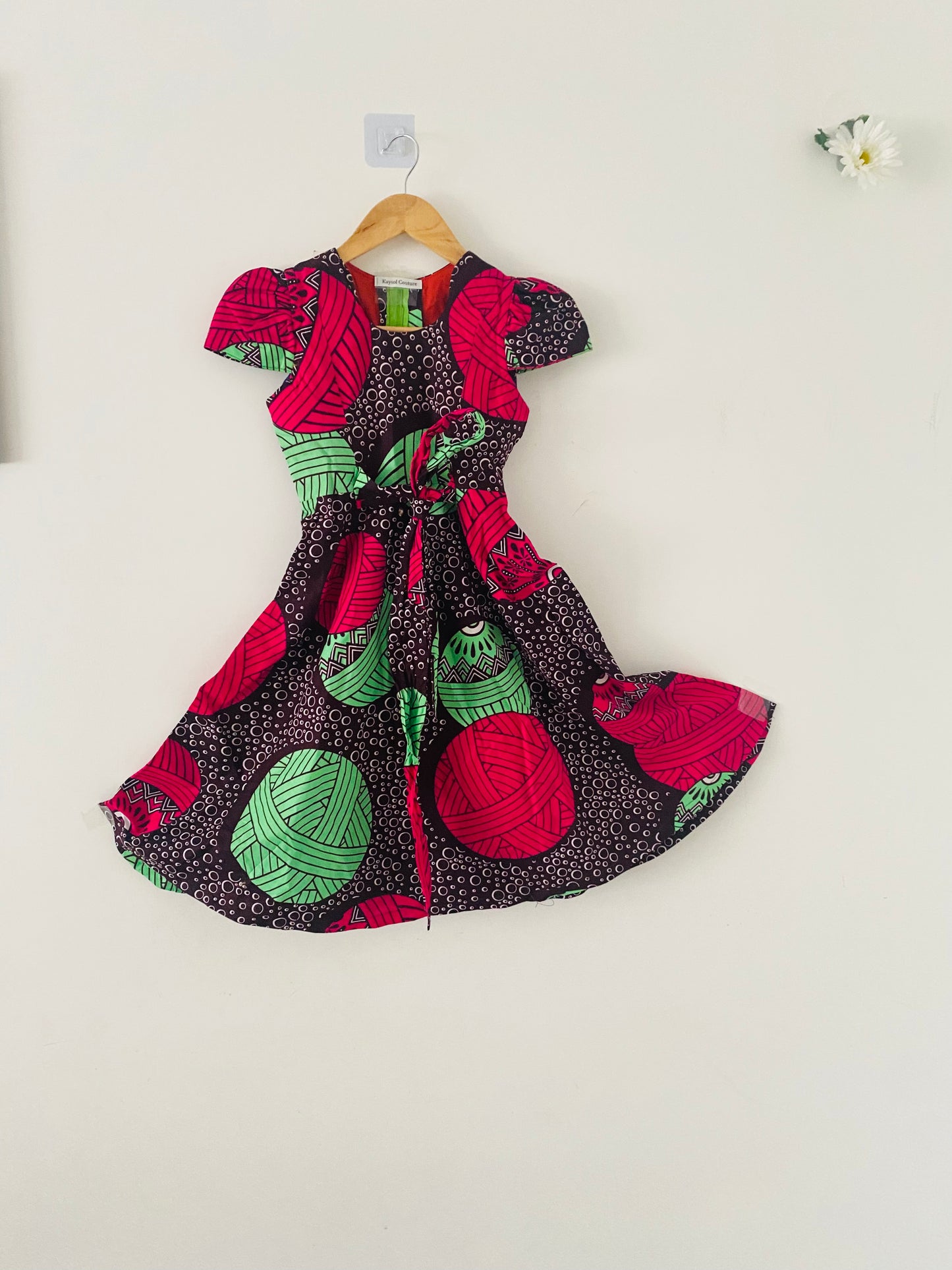 Robe Traditionnelle moderne en wax