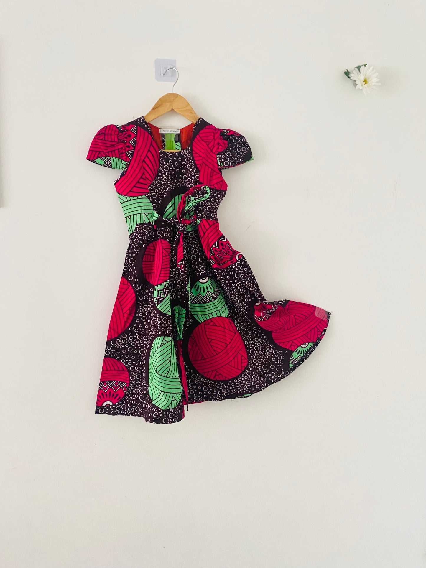 Robe Traditionnelle moderne en wax