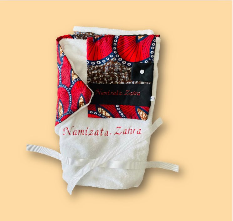 Cadeau de naissance - couverture et protège carnet de santé personnalisés - Kaysol Couture