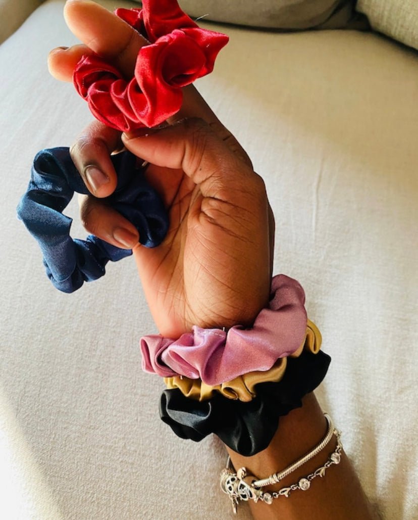 Chouchou en satin - Kaysol Couture