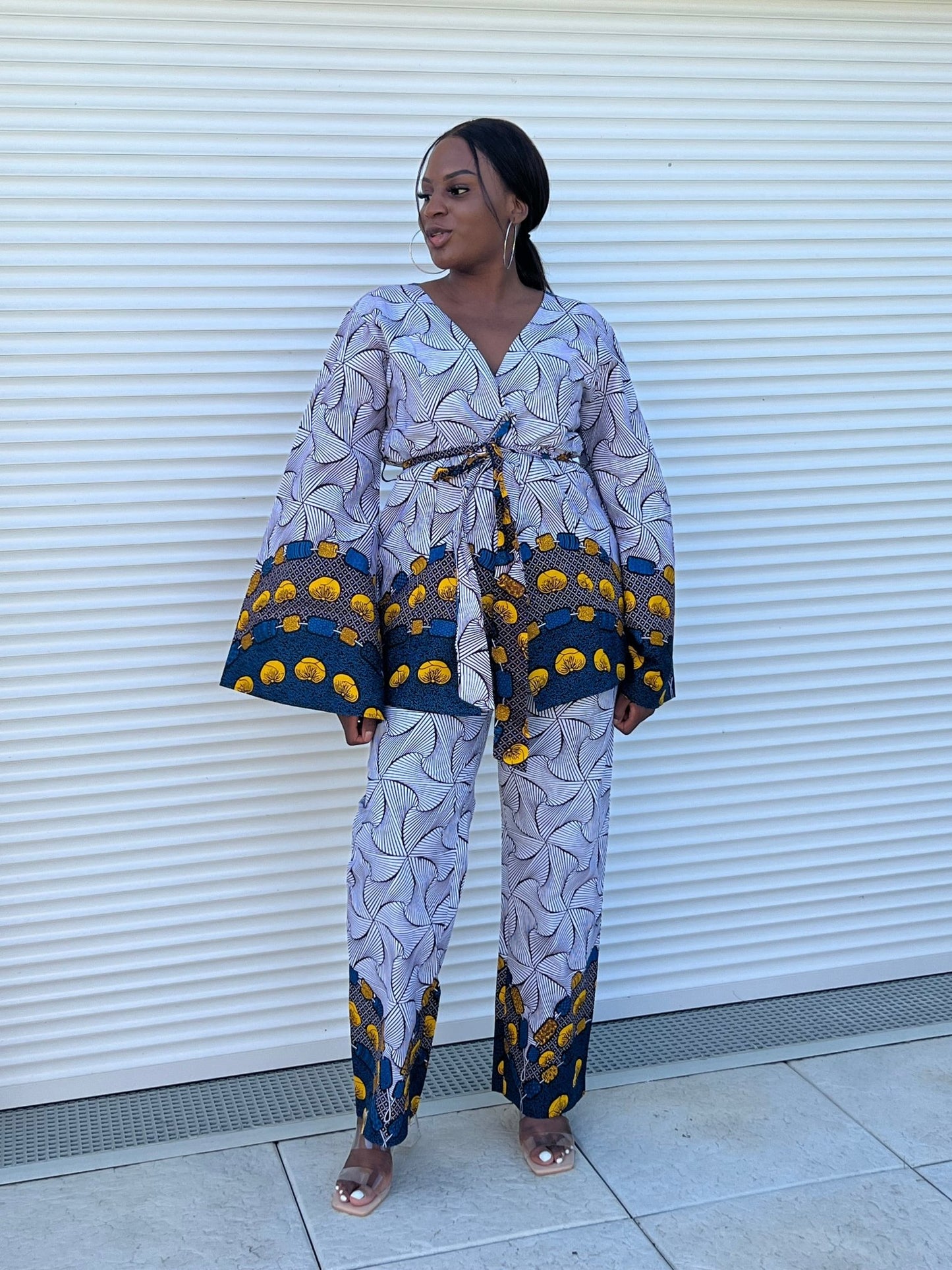 Costume en Wax femme - Kaysol Couture