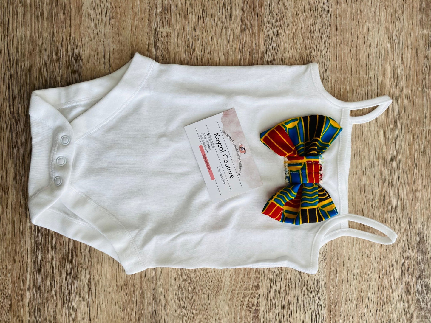 Ensemble Enfant bébé Safia multi color - Kaysol Couture