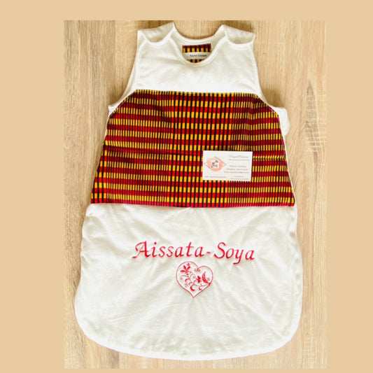 Gigoteuse wax personnalisable - Kaysol Couture