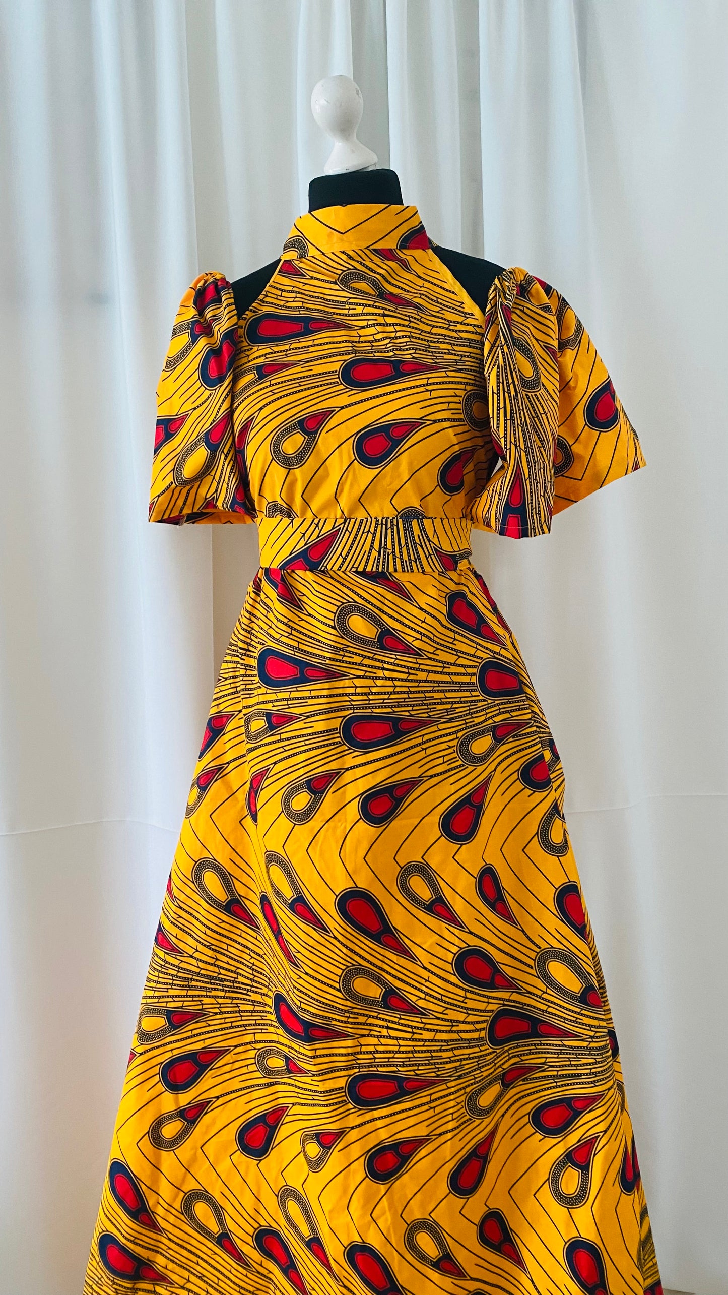 Robe de cérémonie en Wax