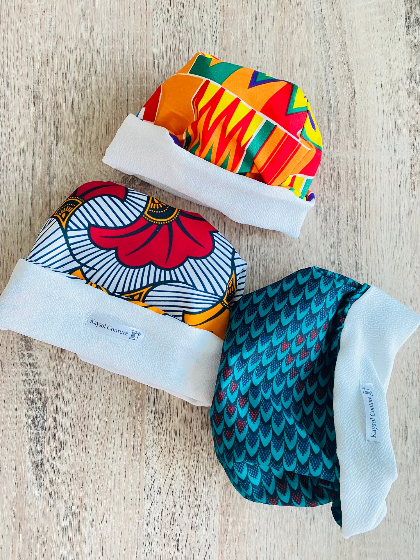Bonnet stylé Kaysol couture - marque française éthique