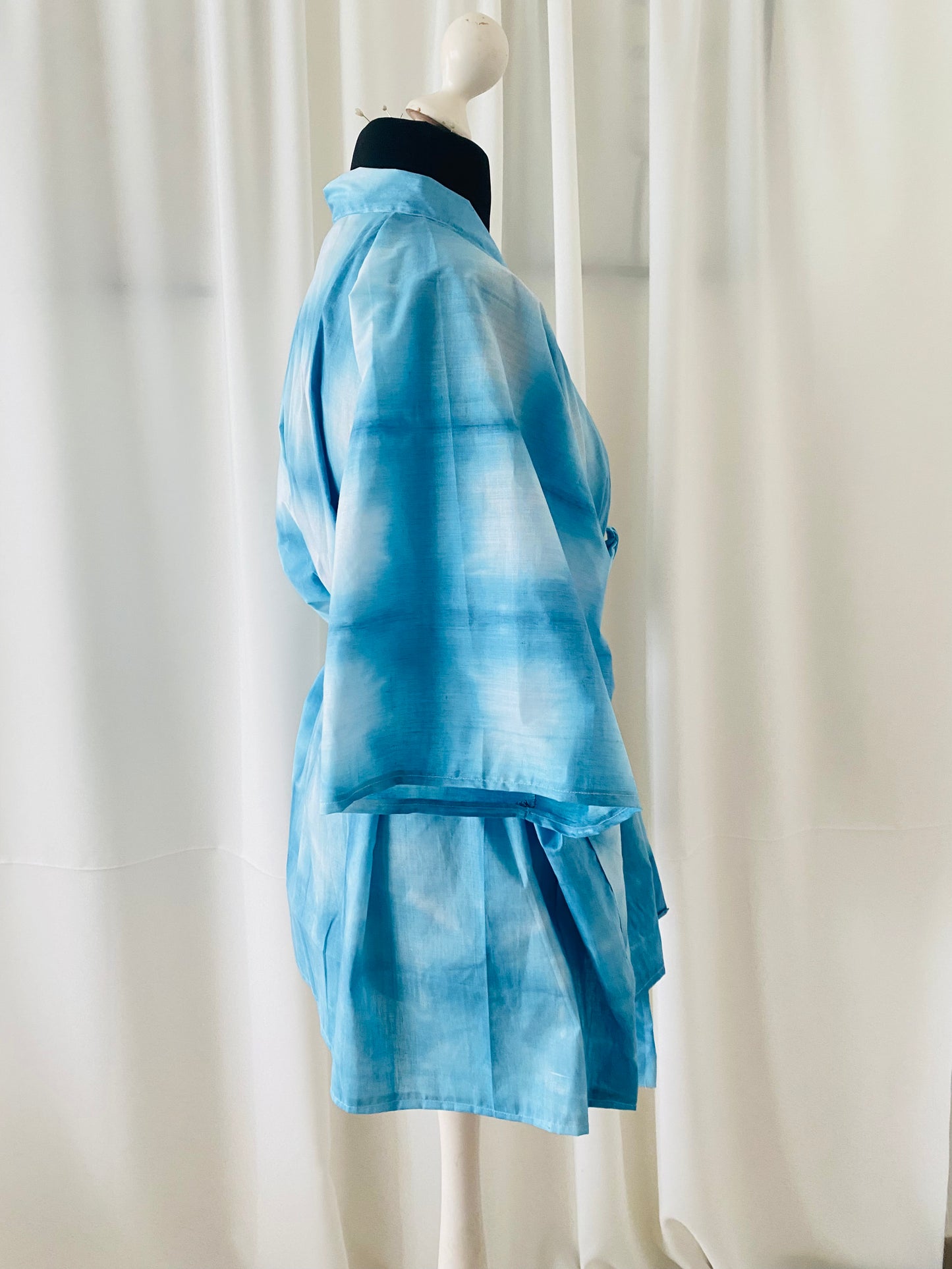 kimono bleu