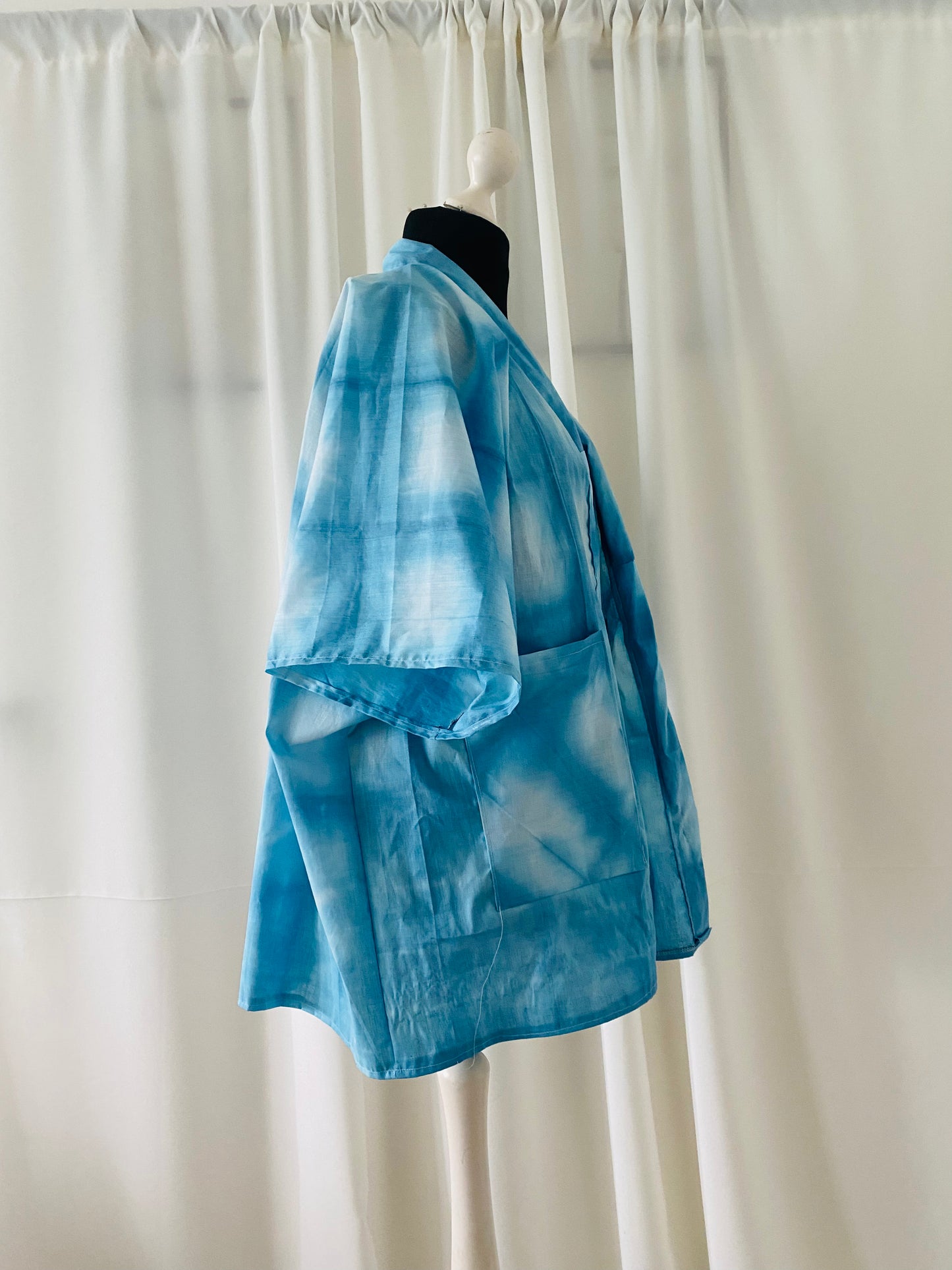 veste tie and dye africain