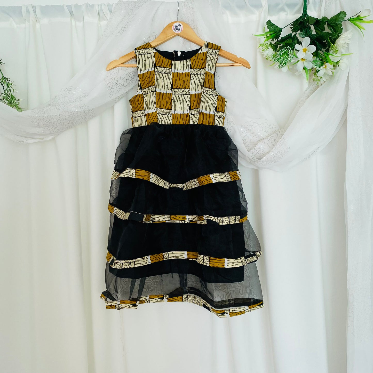 robe noire wax pour file