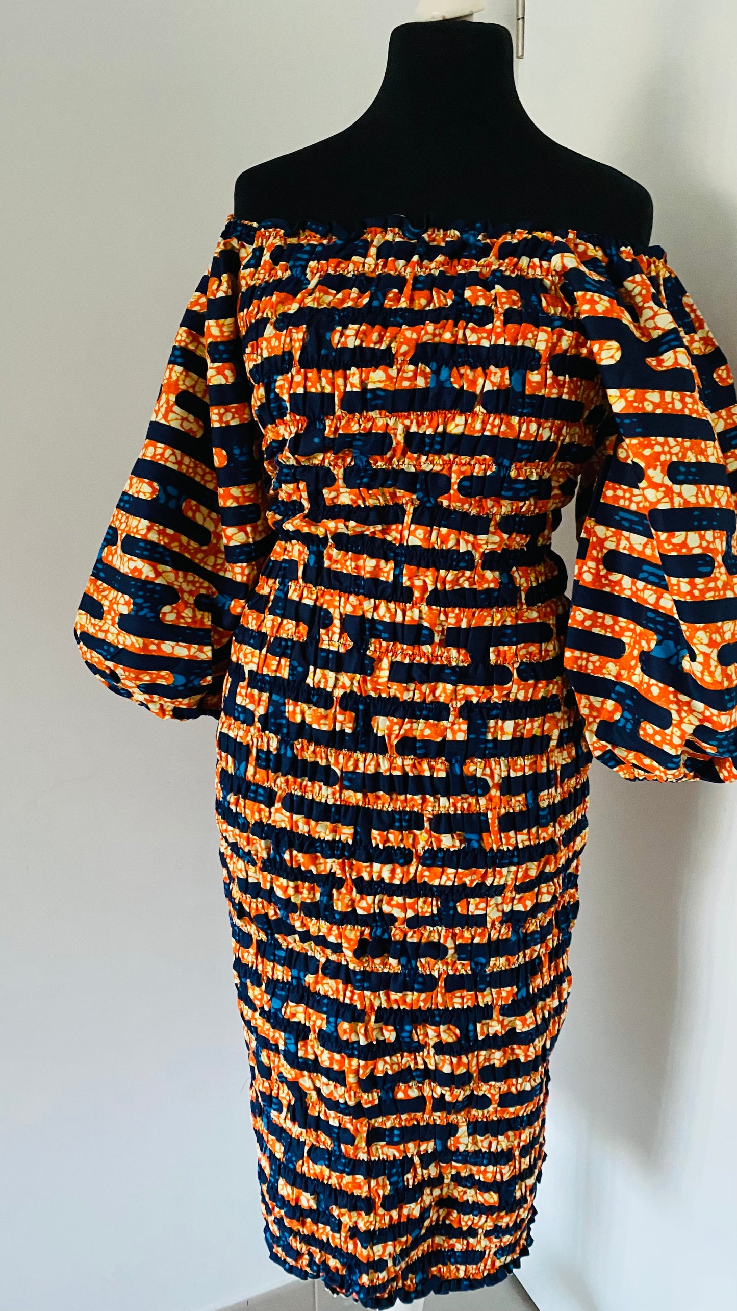 robe de soiree en wax - robe grande taille pour mariage- Location de tenue de ceremonie africaine