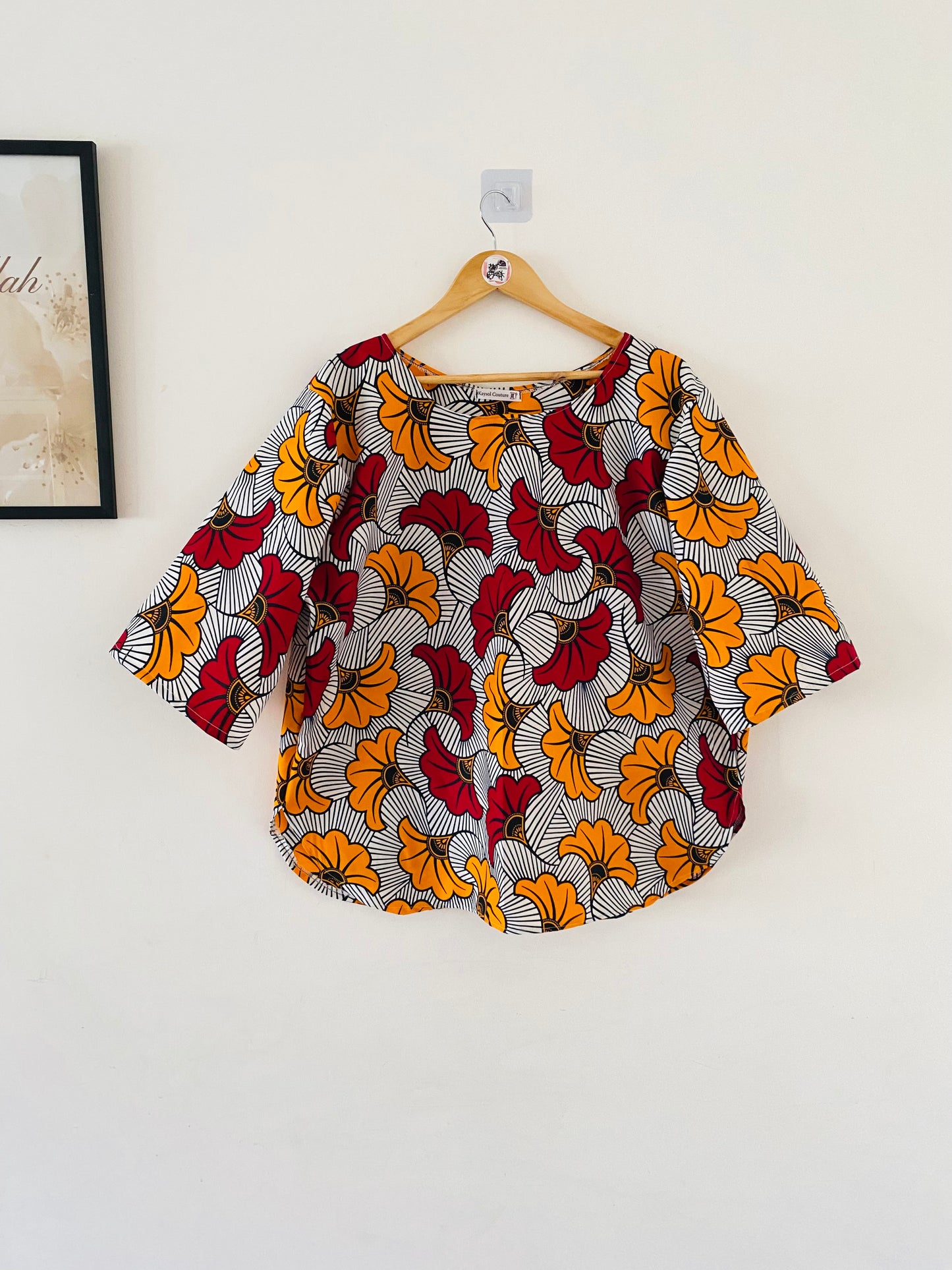 Tenue femme en Wax